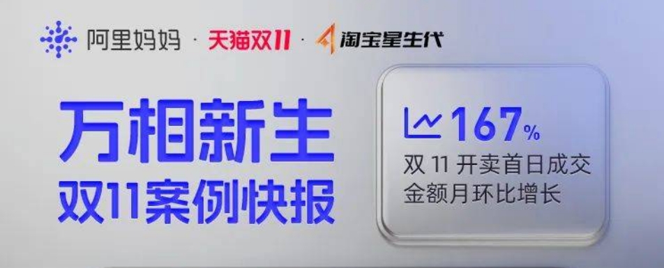 双11收官，超过220万中小商家实现成交翻倍！阿里妈妈助力品牌实现多频快收 