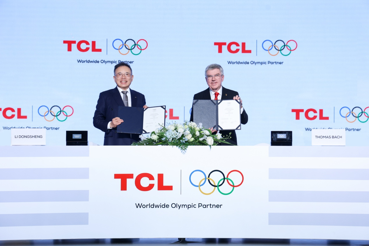 官宣!TCL正式成为奥林匹克全球合作伙伴