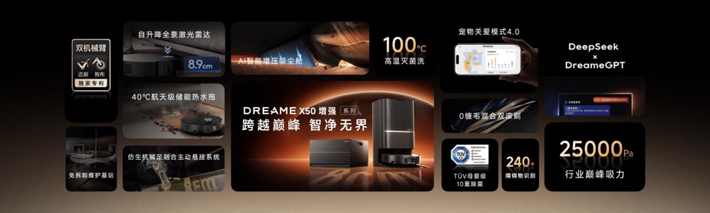 追觅科技发布多款扫地机器人新品,多项行业首创技术引关注 追觅科技发布多款扫地机器人新品,多项行业首创技术引关注