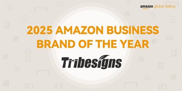 Tribesigns荣获"2025亚马逊企业业务年度品牌"大奖