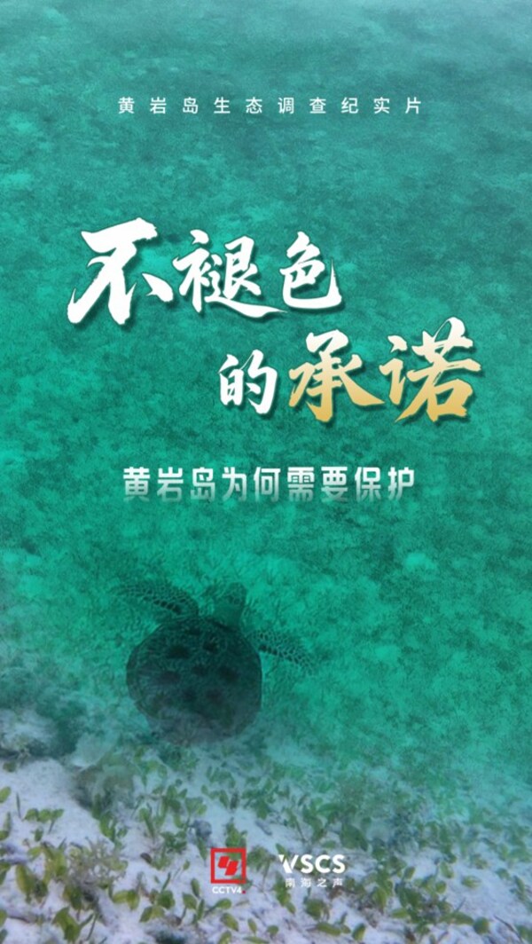 最新黄岩岛生态纪实片《不褪色的承诺》发布 最新黄岩岛生态纪实片《不褪色的承诺》发布