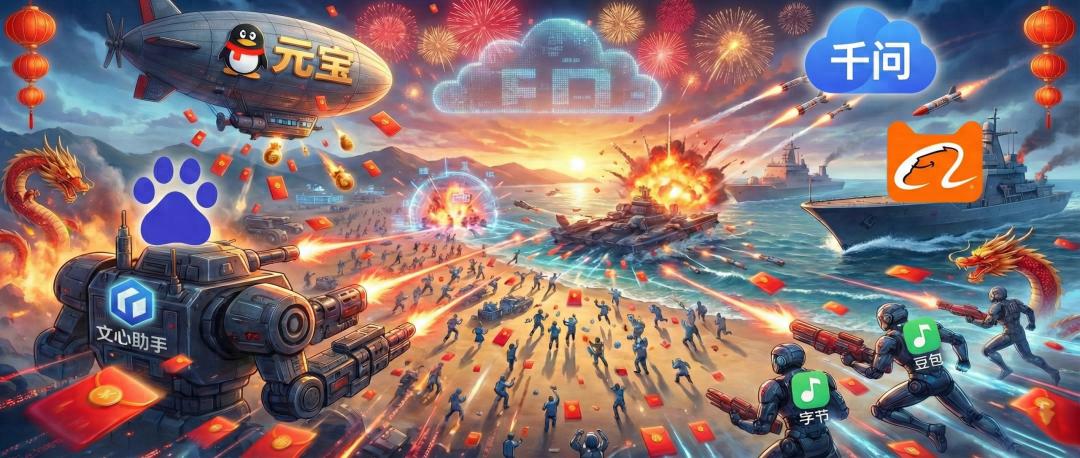 30亿AI红包大战背后的生死“诺曼底”,一场豪赌还是撒币狂欢?