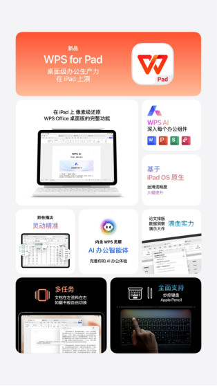 iPadOS办公时代来了!WPS推出原生桌面级应用,填补专业办公空白 iPadOS办公时代来了!WPS推出原生桌面级应用,填补专业办公空白