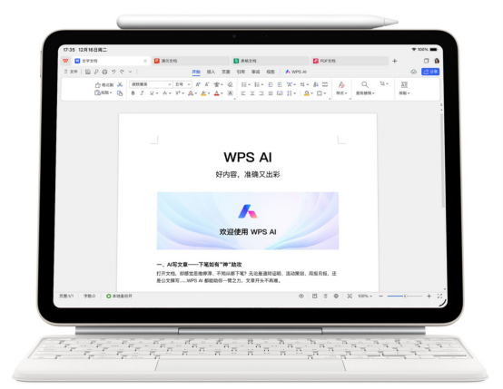 iPadOS办公时代来了!WPS推出原生桌面级应用,填补专业办公空白