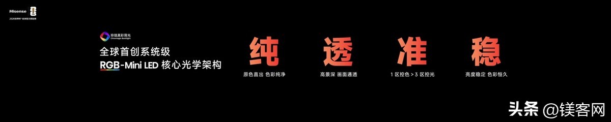 2026旗舰电视版本答案！海信发布RGB-Mini LED电视E7S Pro