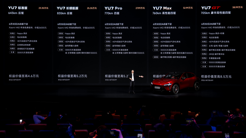 7分22秒755!小米YU7 GT登顶纽北最速SUV,雷军:在伟大旅程中成就更好的自己 7分22秒755!小米YU7 GT登顶纽北最速SUV,雷军:在伟大旅程中成就更好的自己