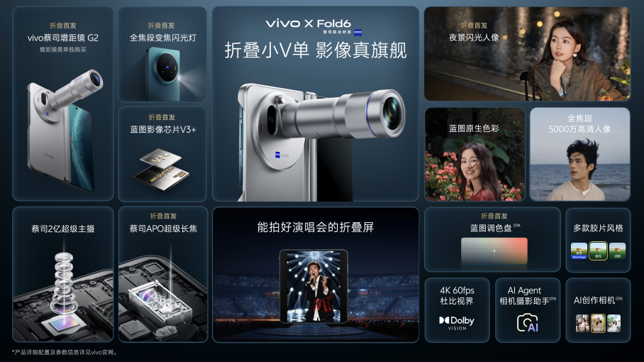 定义折叠办公新范式 vivo X Fold6 旗舰正式登场