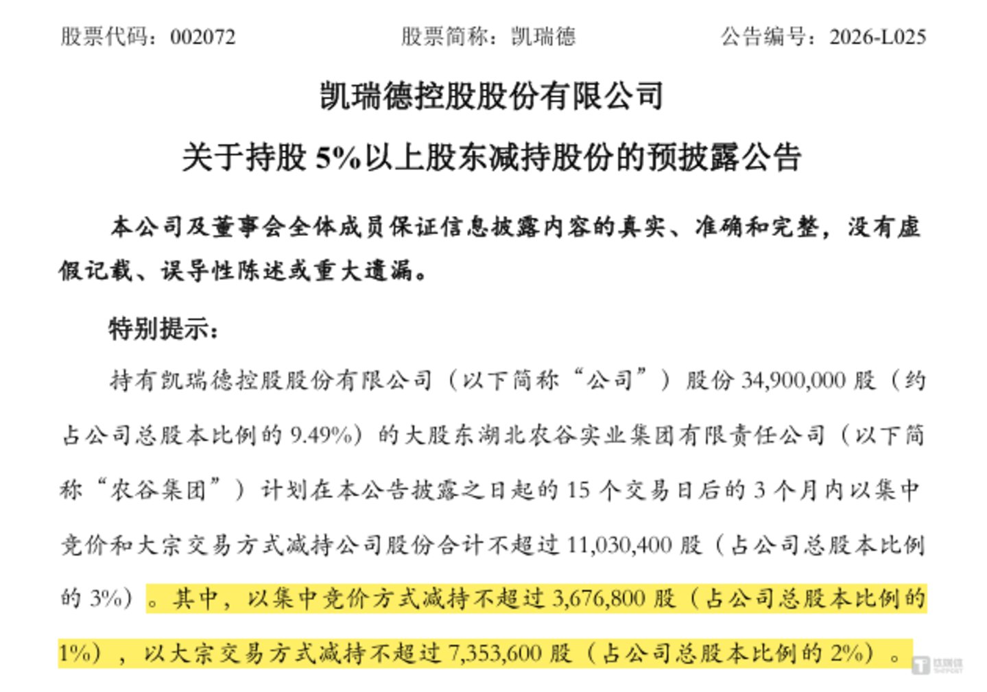 账上仅141万却豪掷8000万跨界航天存储,凯瑞德“壳”局再起波澜 账上仅141万却豪掷8000万跨界航天存储,凯瑞德“壳”局再起波澜