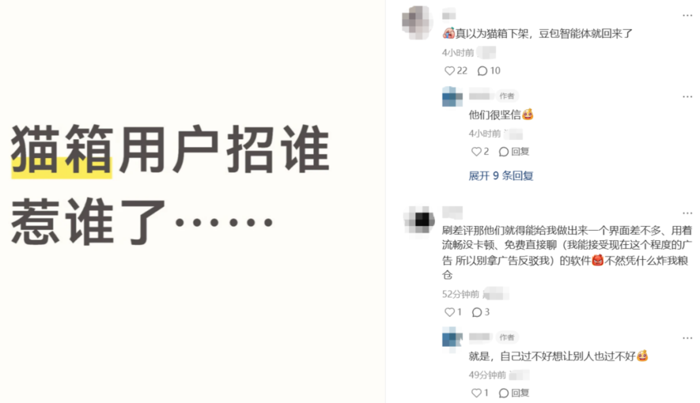 千万人与豆包AI伴侣共度的最后一周,哪些小厂在“商战”中喝汤? 千万人与豆包AI伴侣共度的最后一周,哪些小厂在“商战”中喝汤?