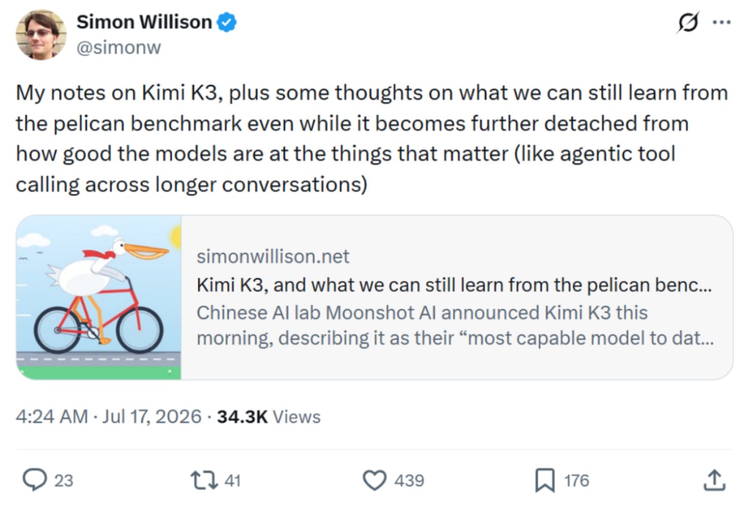 Kimi K3:马斯克 Impressed Kimi K3:马斯克 Impressed