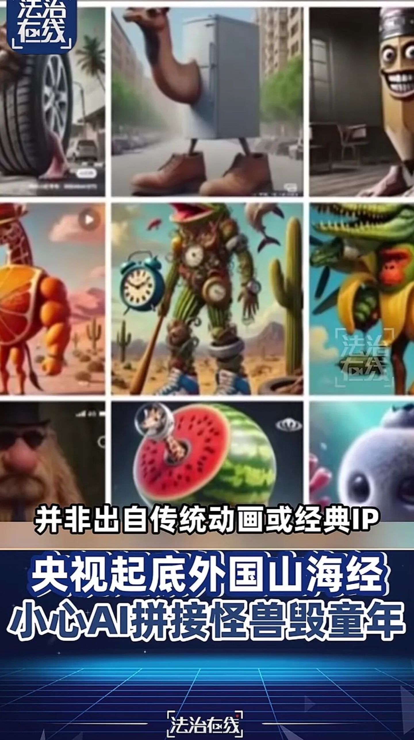 被AI“邪典”投喂的一代,儿童动画变成了“毒药” 被AI“邪典”投喂的一代,儿童动画变成了“毒药”