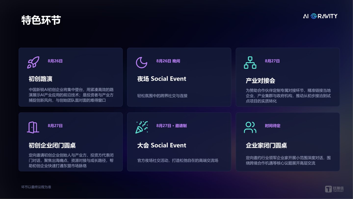 AI GRAVITY|AIMX Singapore 2026重磅回归,8月共赴新加坡AI创新之约 AI GRAVITY|AIMX Singapore 2026重磅回归,8月共赴新加坡AI创新之约