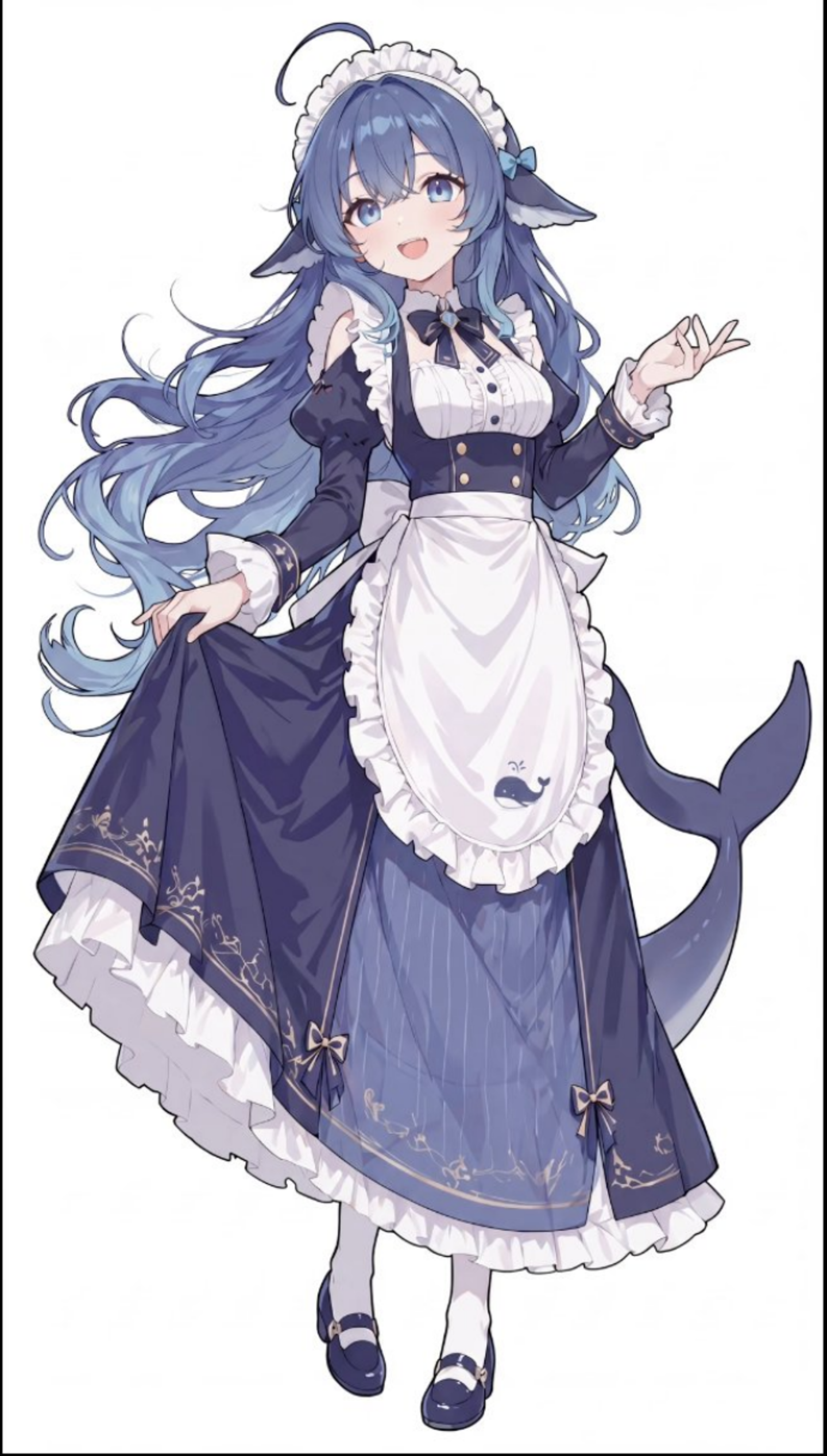 DeepSeek里长出了个“鲸鱼娘”