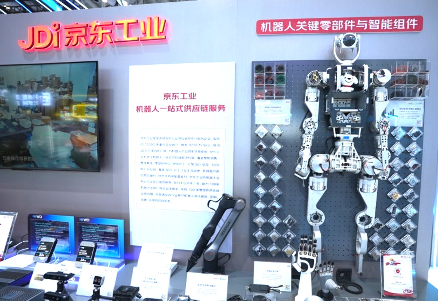  京东工业在WRC上“解剖机器人” 让结构、电驱、传感器关键零部件走到台前