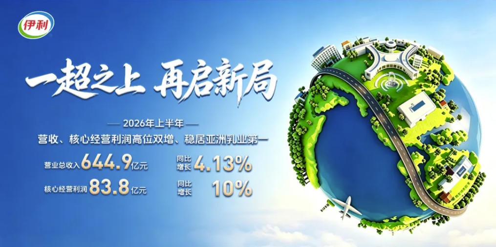 均衡优势穿越周期,伊利2026中报背后的稳健增长逻辑 均衡优势穿越周期,伊利2026中报背后的稳健增长逻辑