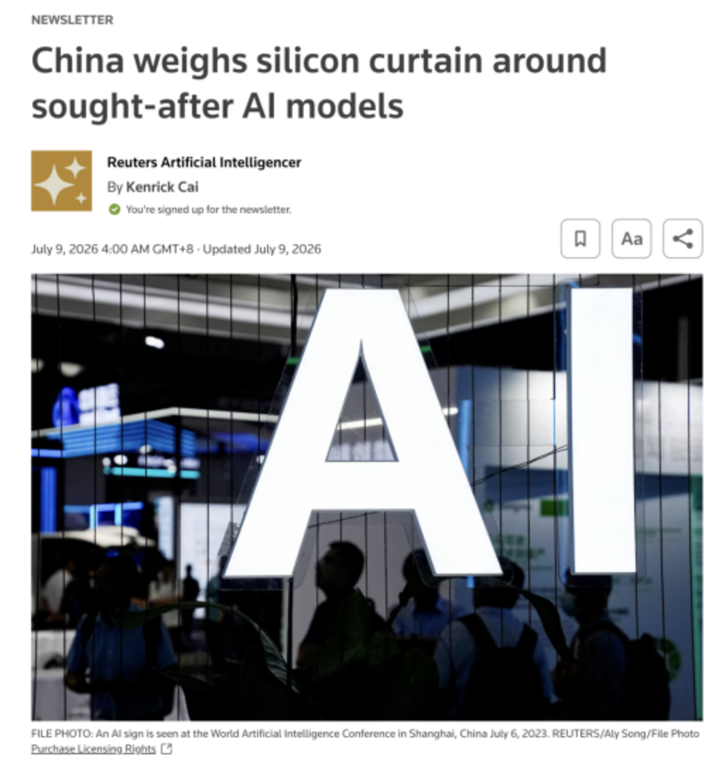  Kimi也要“入关”了？