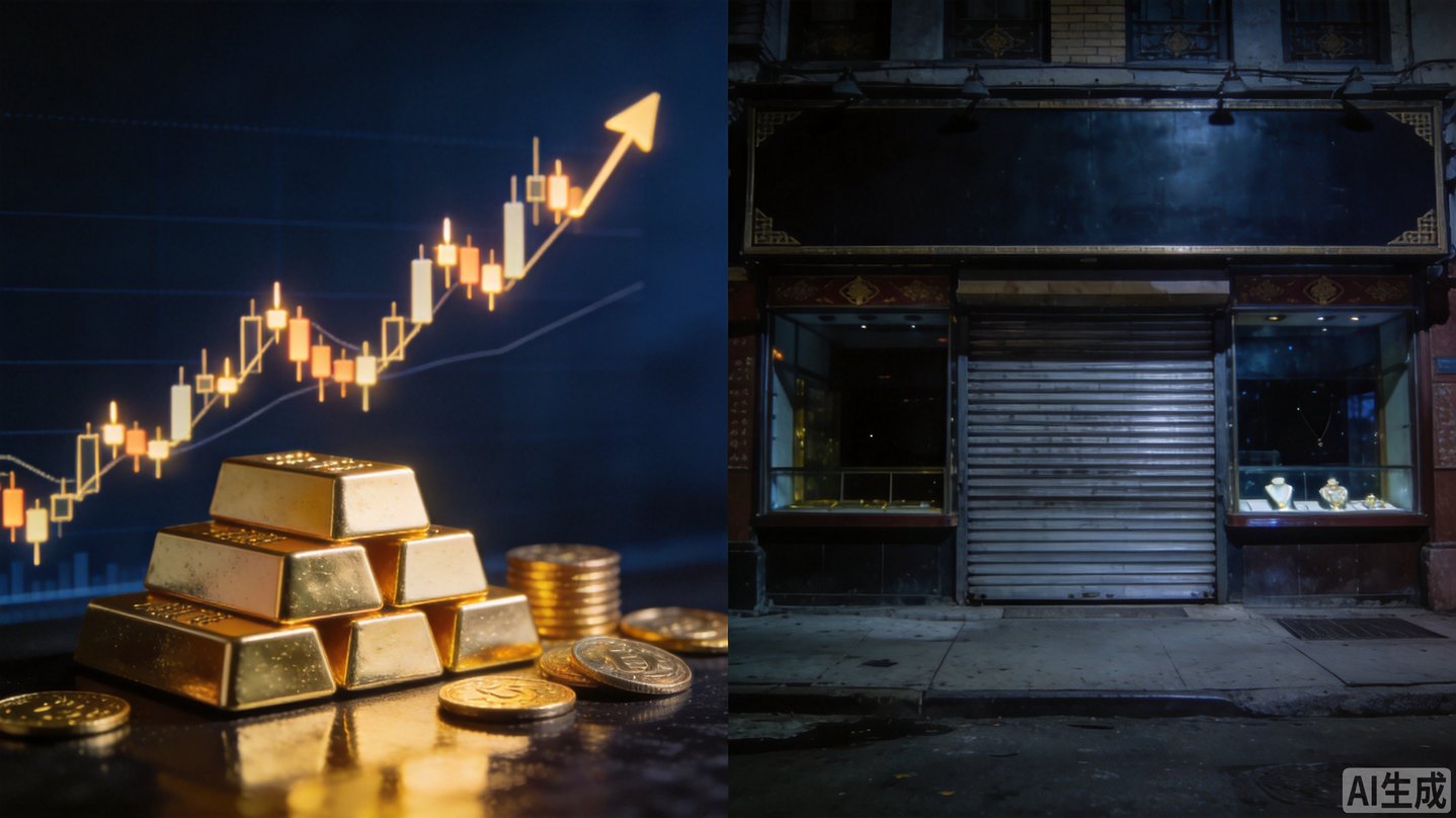  金价越高，金店越难：你买的黄金，有多少钱花在了招牌上？