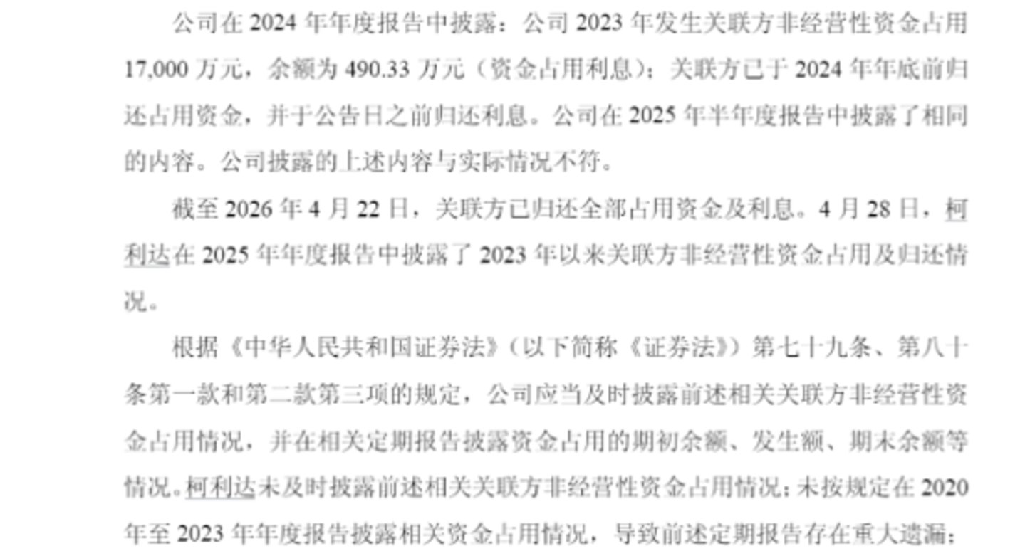 17亿占用落定,*ST利达易主:罚单是终点还是跳板? 17亿占用落定,*ST利达易主:罚单是终点还是跳板?