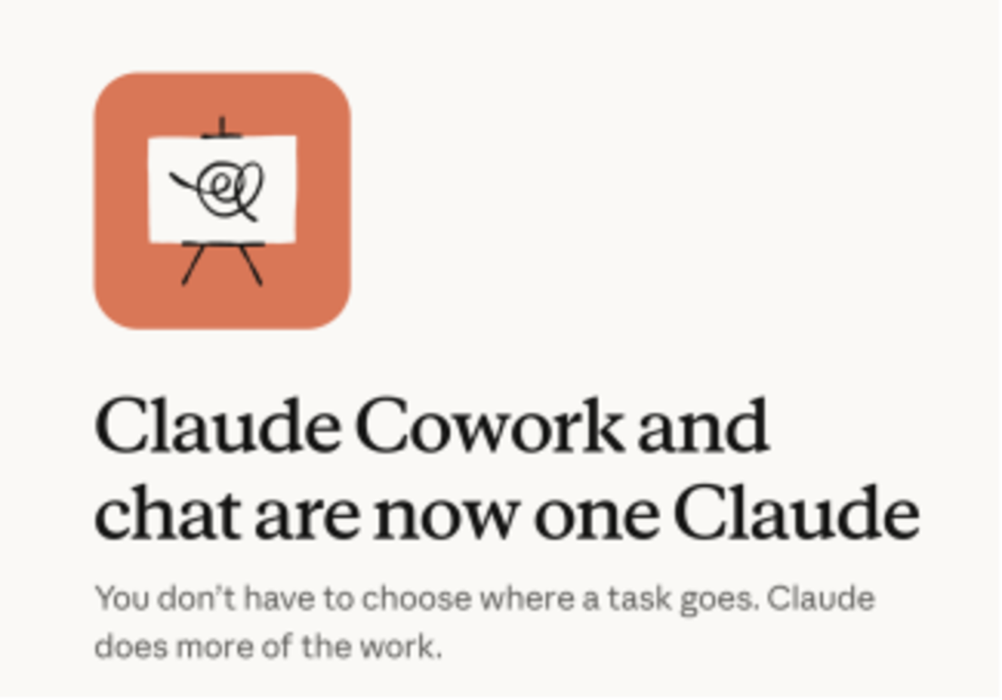  聊天即干活，Claude不用再切换入口了