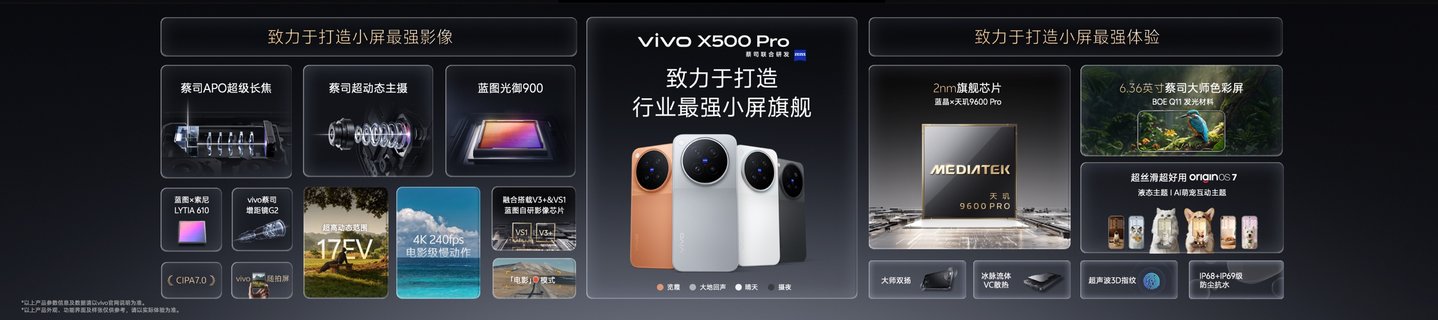  影像表现全面进阶 vivo X500系列影像旗舰新品正式发布