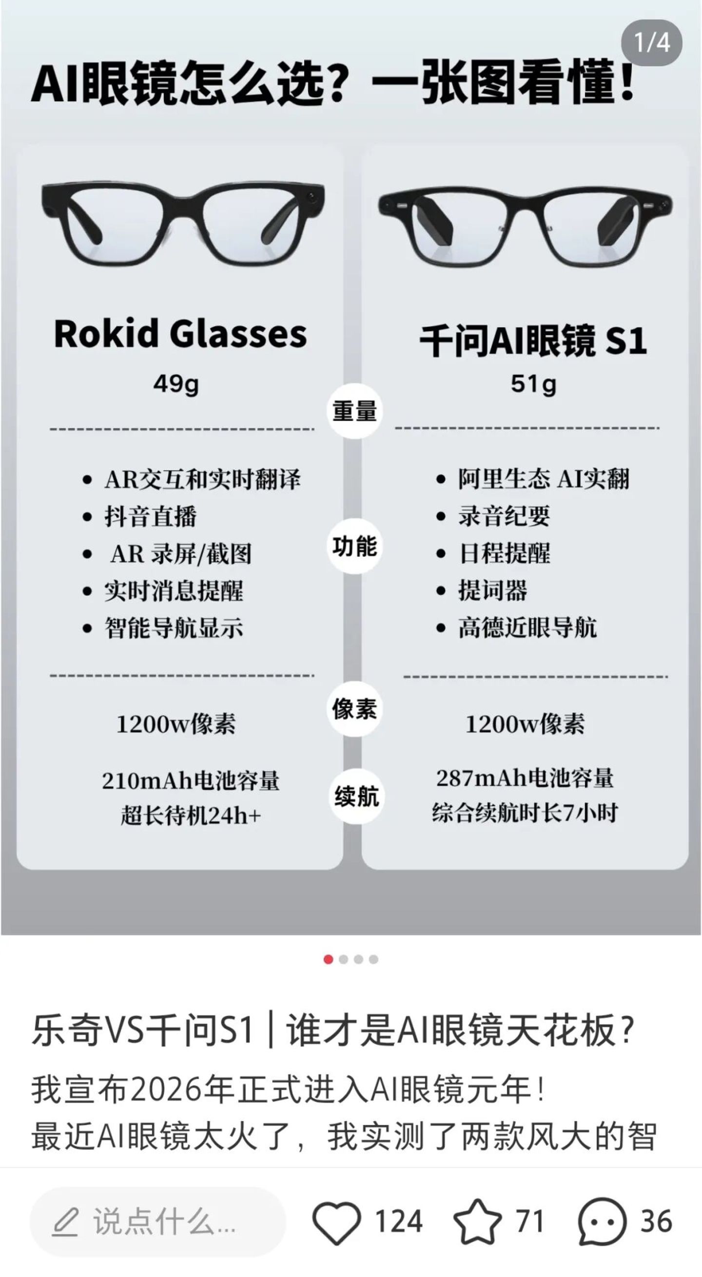 AI眼镜退货率最高70%背后:Rokid、千问、雷鸟的一场“非技术PK” AI眼镜退货率最高70%背后:Rokid、千问、雷鸟的一场“非技术PK”