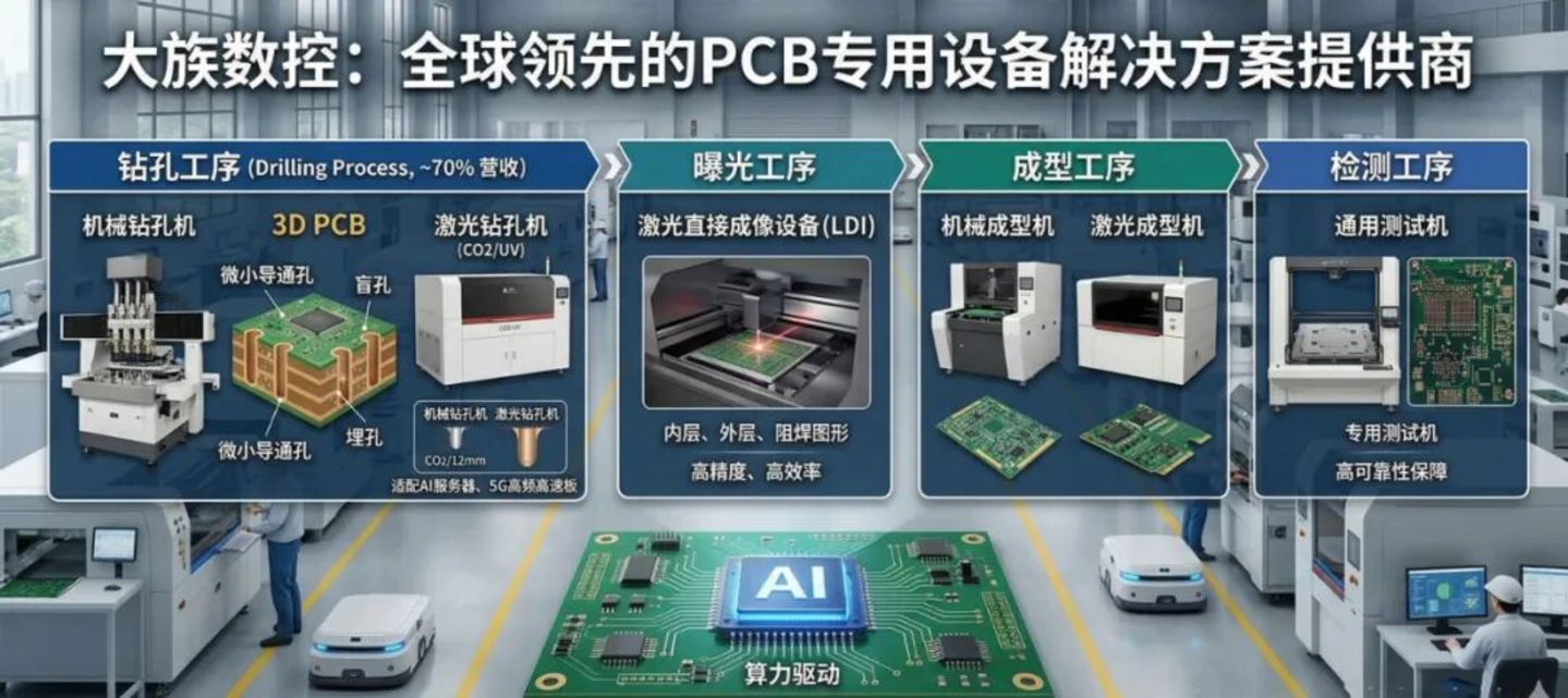  打孔机撞上AI，大族数控业绩狂飙，A股市值为何却3个月蒸发超700亿元？