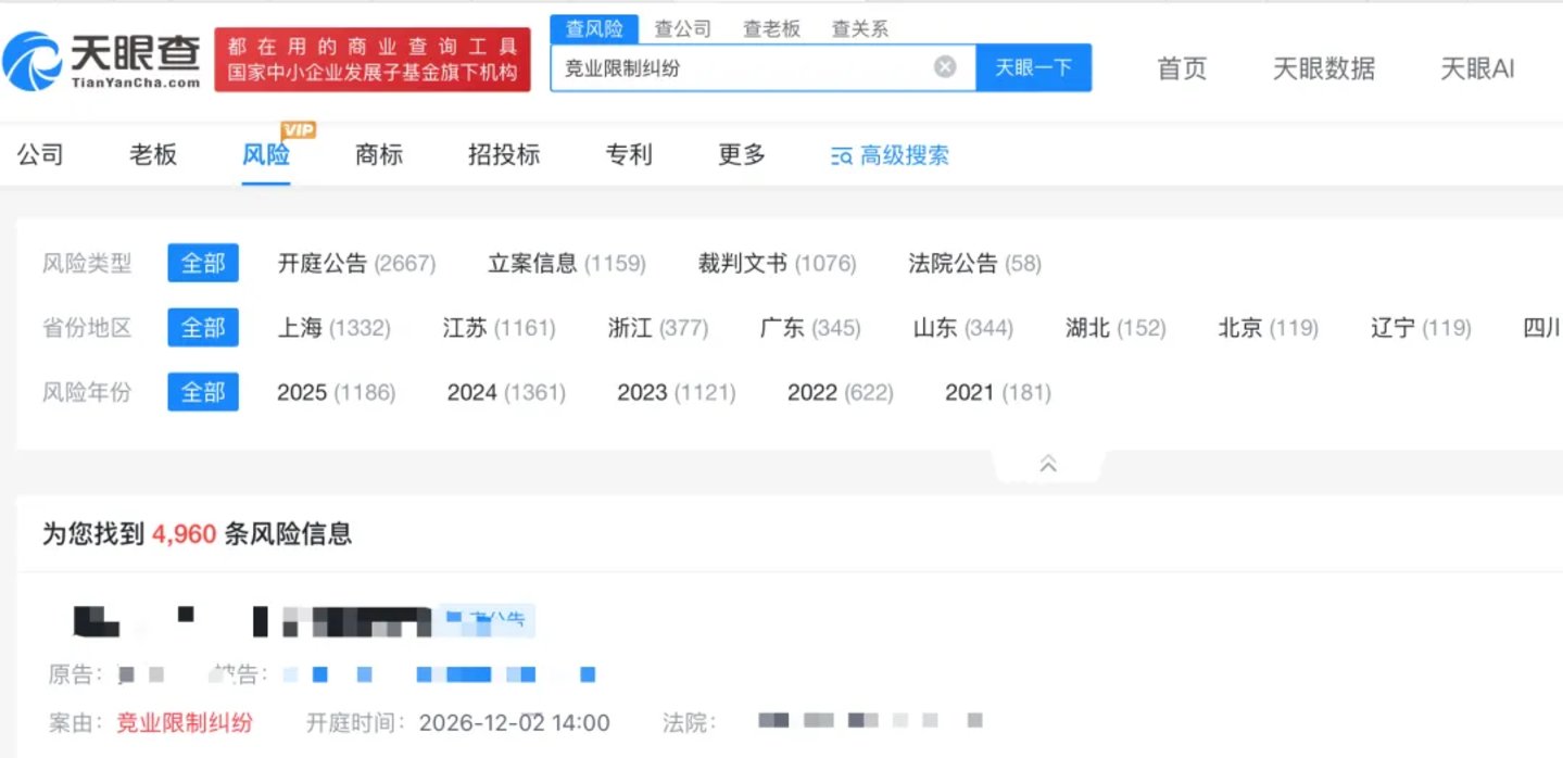 困在竞业协议里的“打工人”,被大厂“上了一课” 困在竞业协议里的“打工人”,被大厂“上了一课”