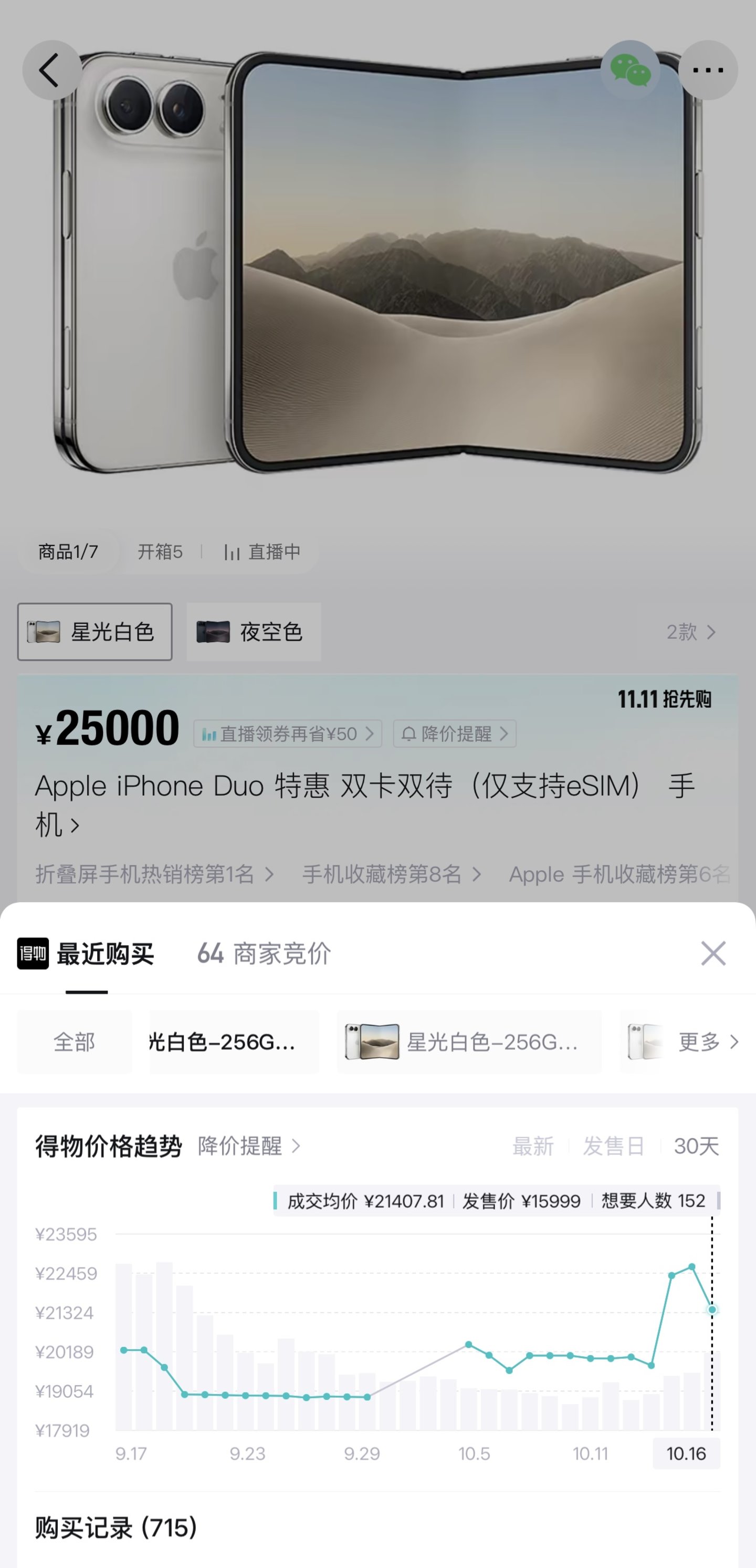  溢价上万元、首发秒售罄，AI也抢不到iPhone Duo