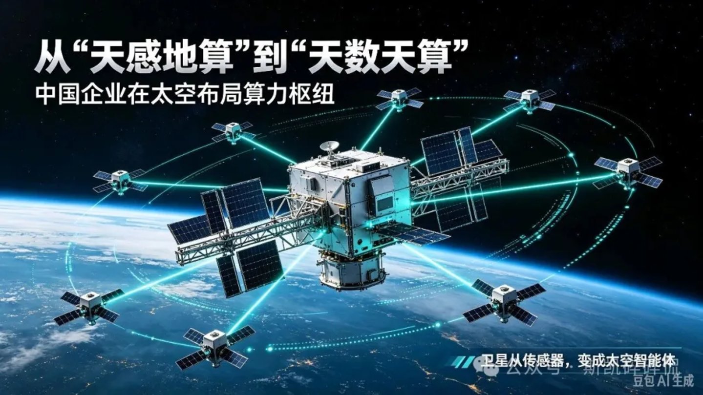  从“天感地算”到“天数天算”：中国企业在太空布局算力枢纽