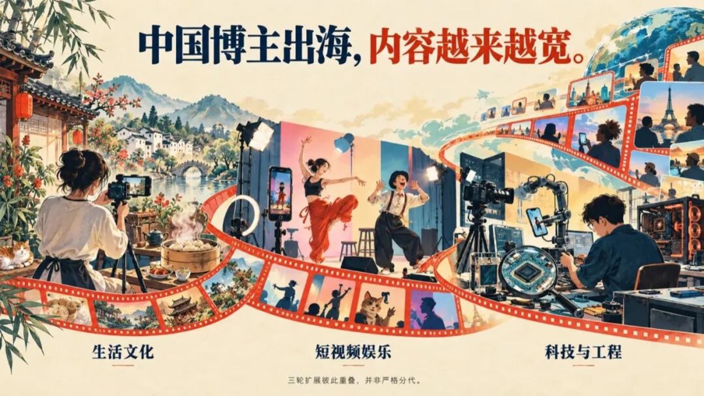 中国顶流博主,横扫海外社交媒体 中国顶流博主,横扫海外社交媒体